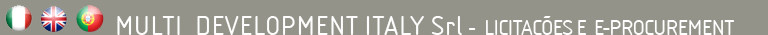  Multi Development Italy Srl - Portal de licitações e de e-procurement